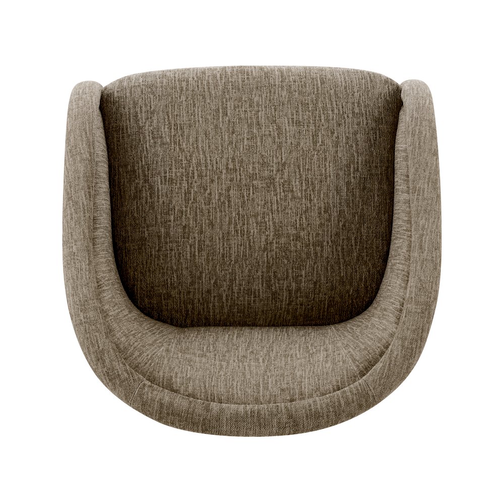 Margareth Fabric Swivel Accent Arm Chair. Picture 6