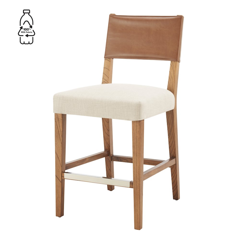 Kylo PU/Fabric Counter Stool. Picture 1