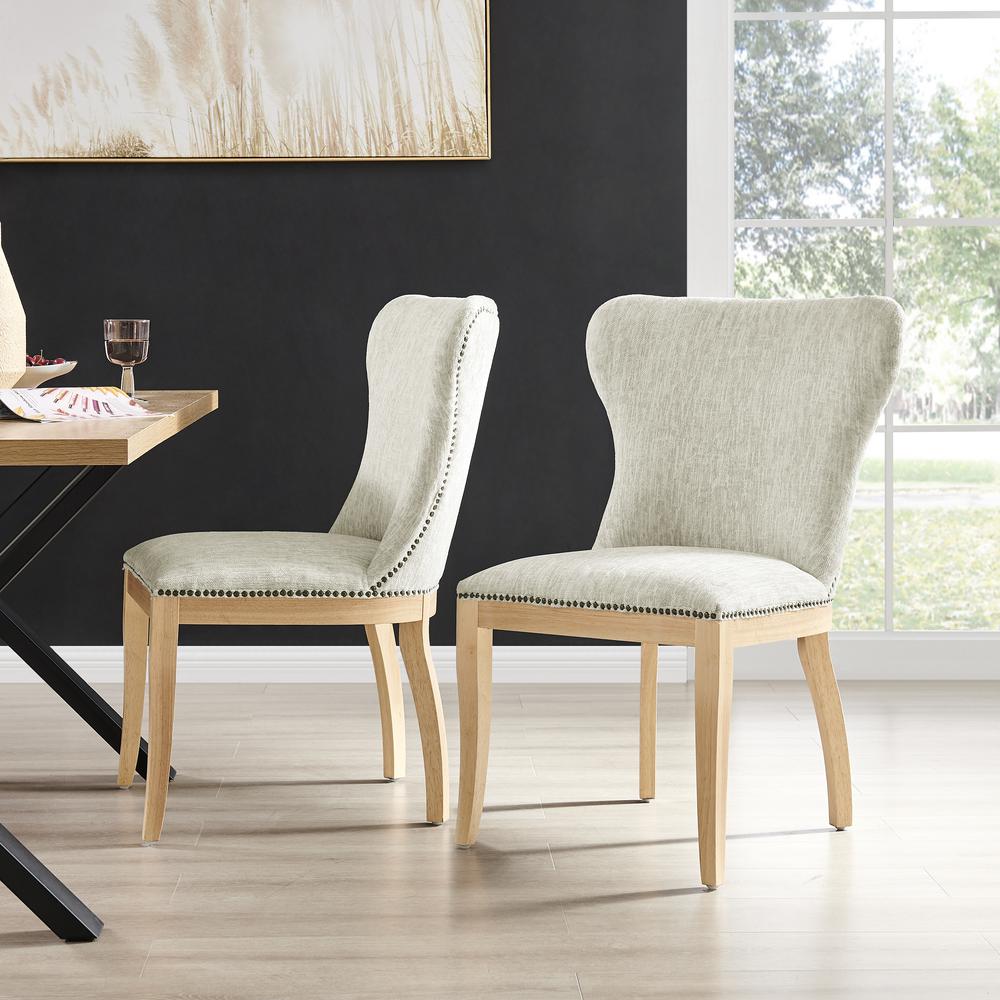 Dorsey Fabric Dining Side Chair, (Set of 2). Picture 11