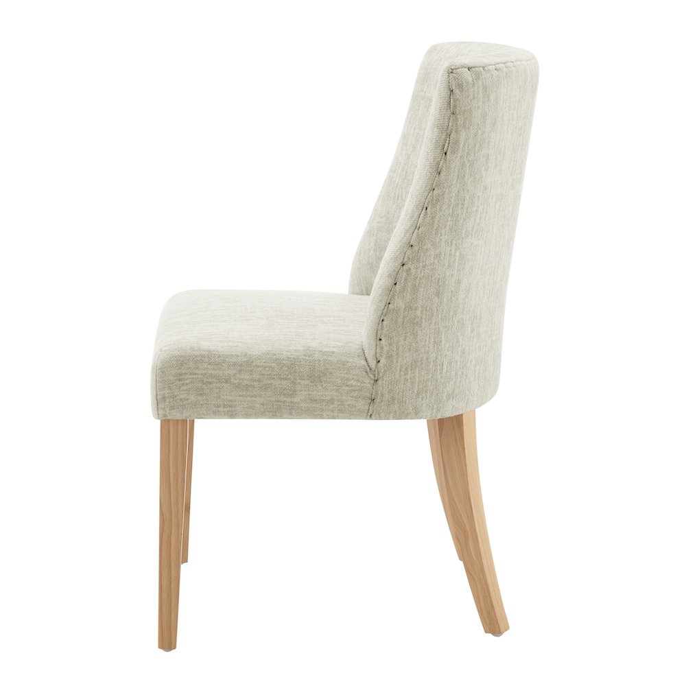 New Paris Fabric Dining Side Chair, (Set of 2). Picture 3
