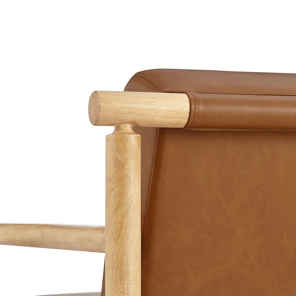 Arnold PU Accent Arm Chair. Picture 9