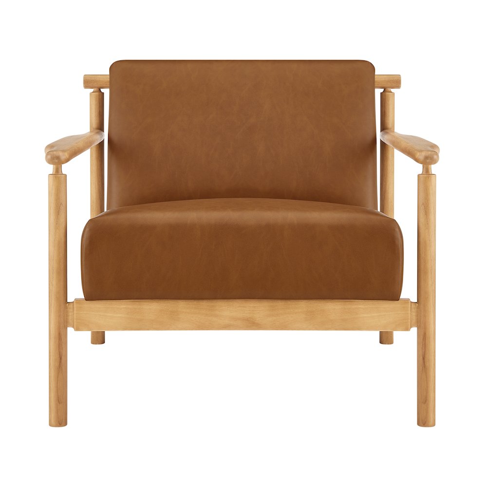 Arnold PU Accent Arm Chair. Picture 2