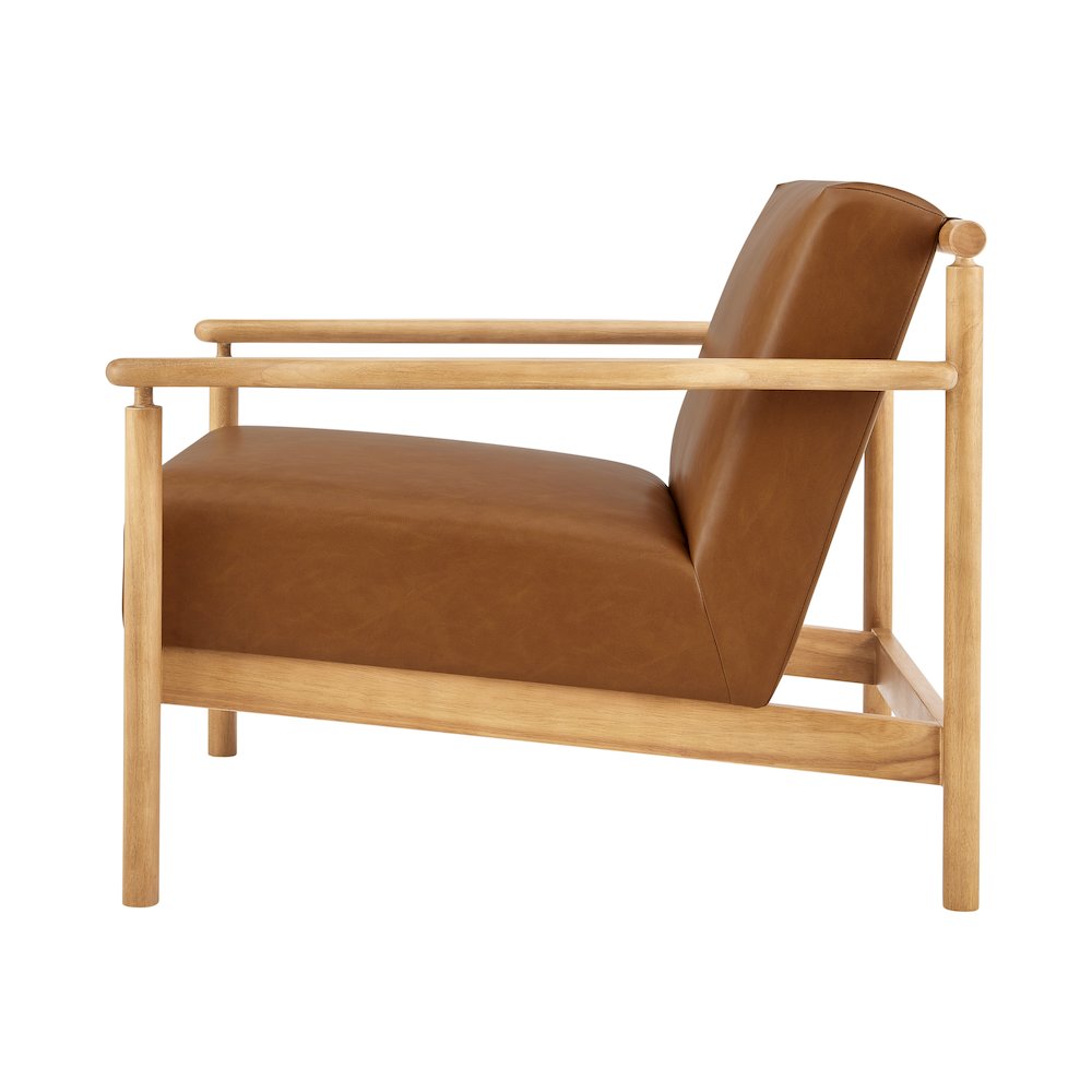 Arnold PU Accent Arm Chair. Picture 3