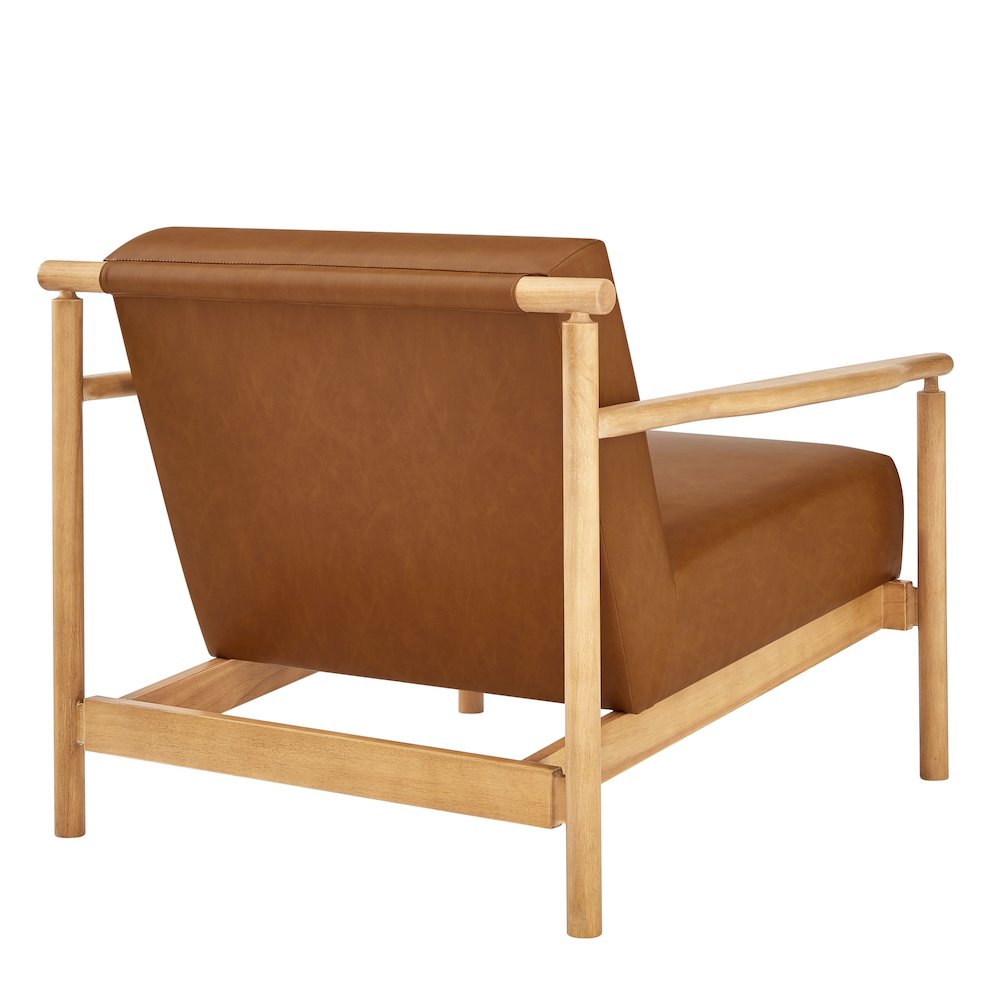 Arnold PU Accent Arm Chair. Picture 5