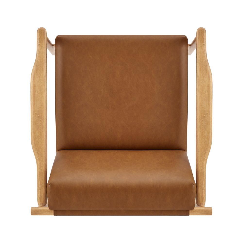 Arnold PU Accent Arm Chair. Picture 6