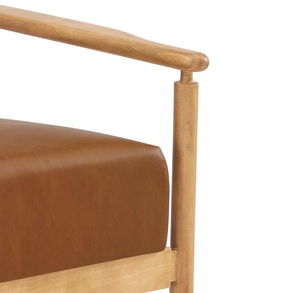 Arnold PU Accent Arm Chair. Picture 8
