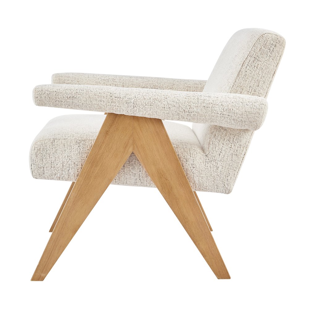 Nixon Chenille Accent Arm Chair. Picture 3