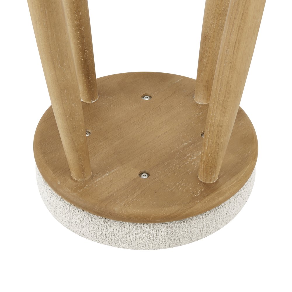 Deandre Boucle Backless Swivel Counter Stool. Picture 7