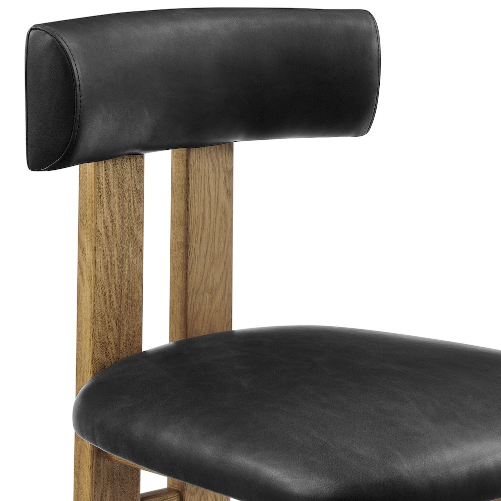 Hailey Faux Leather Dining Side Chair, (Set of 2). Picture 7