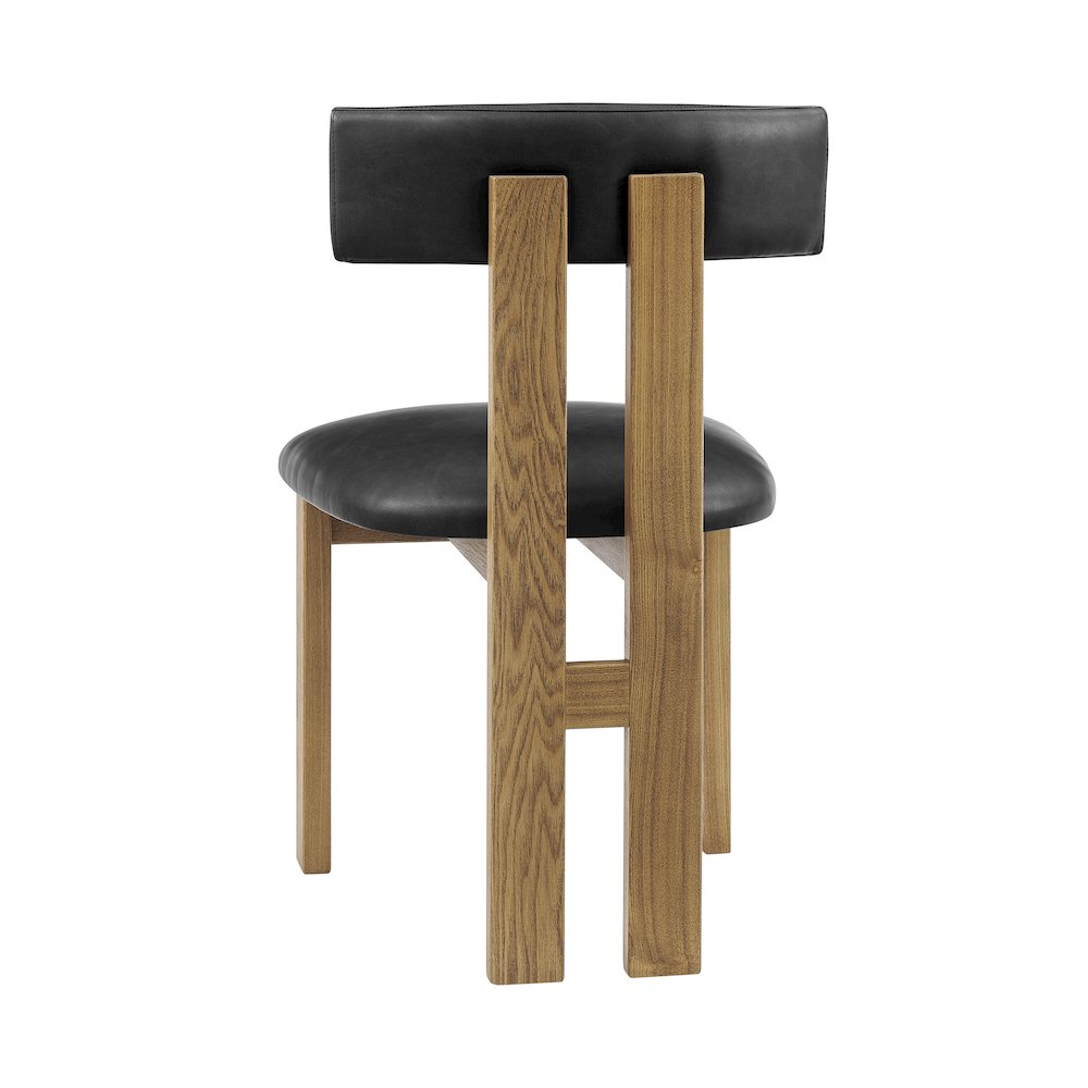 Hailey Faux Leather Dining Side Chair, (Set of 2). Picture 5