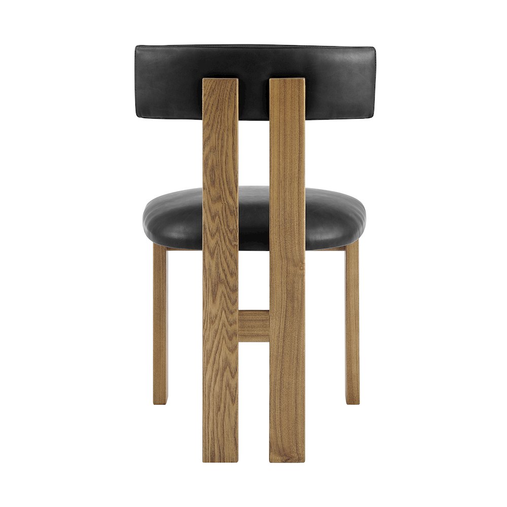 Hailey Faux Leather Dining Side Chair, (Set of 2). Picture 4