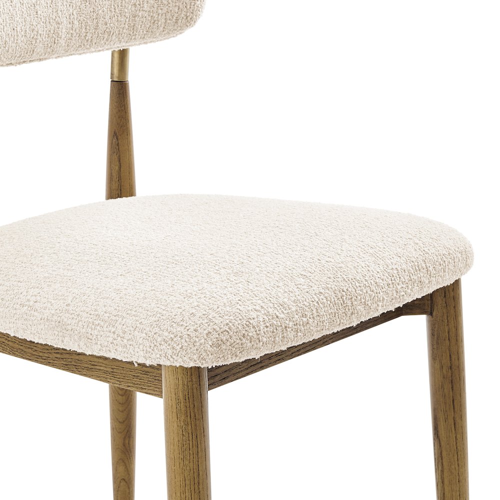 Verna Boucle Dining Side Chair, (Set of 2). Picture 8