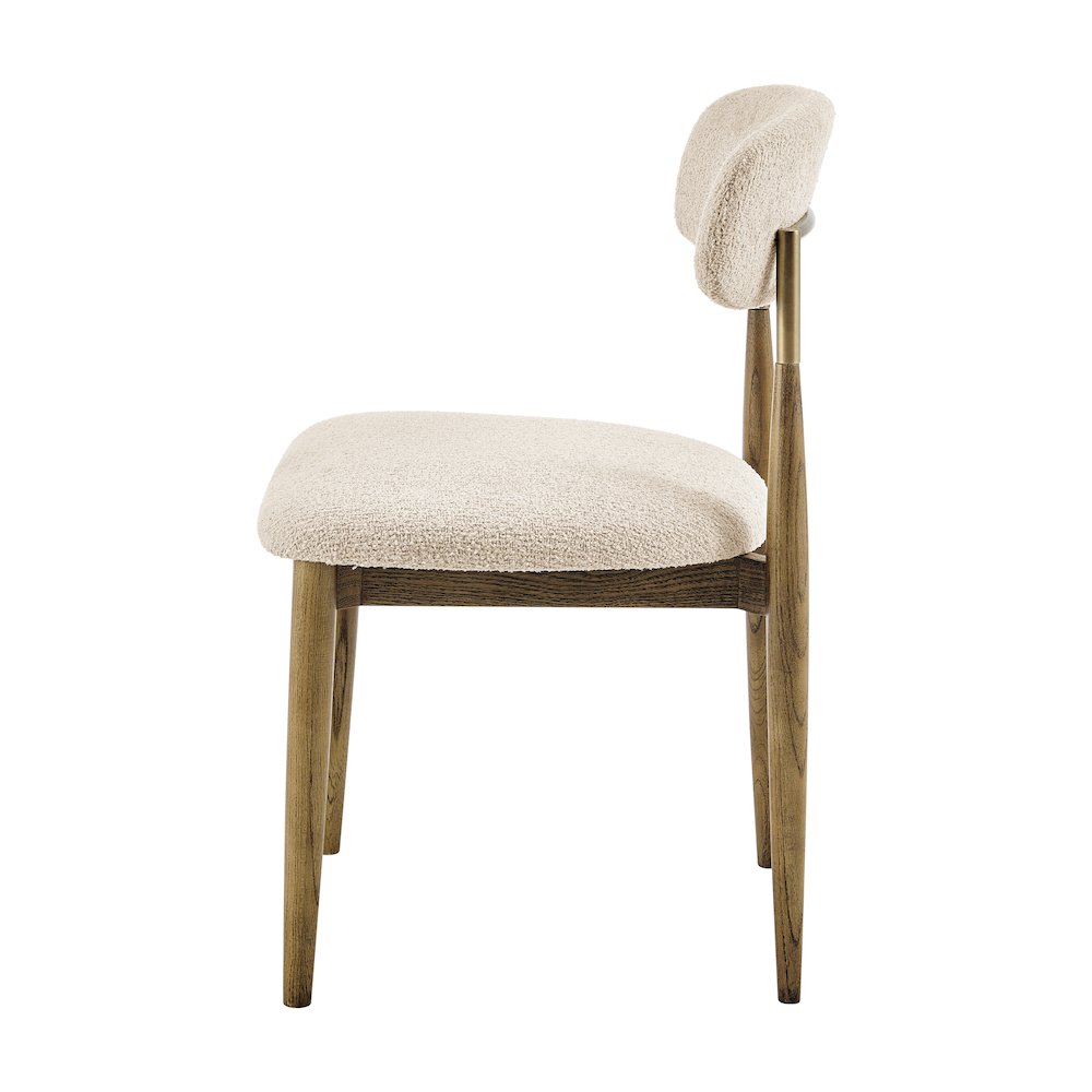 Verna Boucle Dining Side Chair, (Set of 2). Picture 3