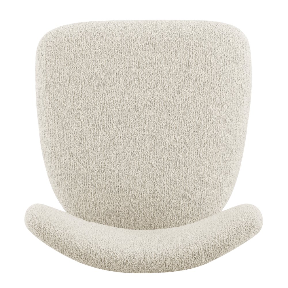 Verna Boucle Counter Stool Black Frame. Picture 6