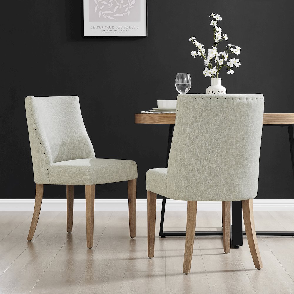 New Paris Fabric Chair, (Set of 2). Picture 10