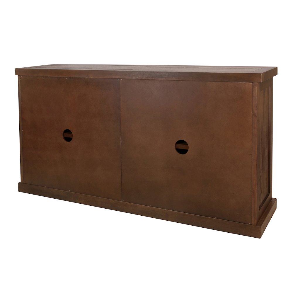 Armoni 4-Door Buffet - Walnut. Picture 6