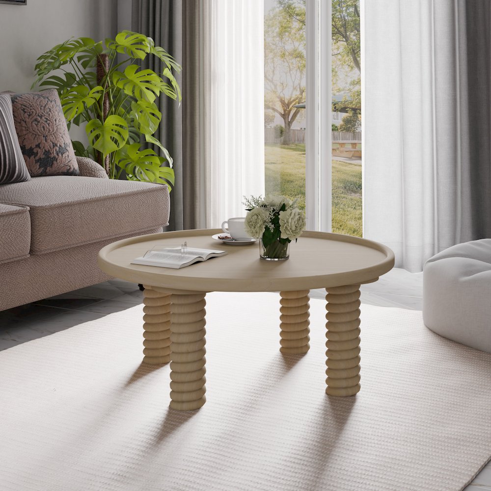 Crellin Coffee Table - Weathered Sand. Picture 2