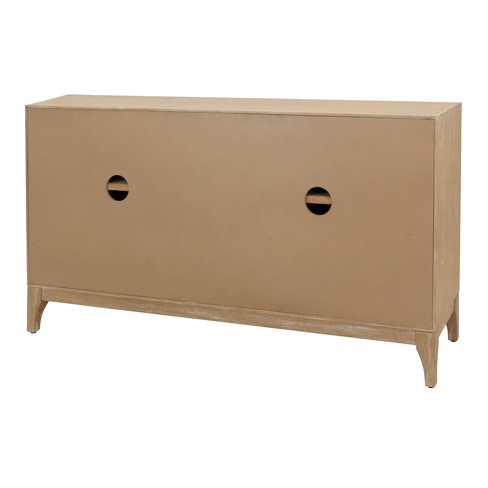 Chantilly 4-Door Buffet - Brushed Sand. Picture 6