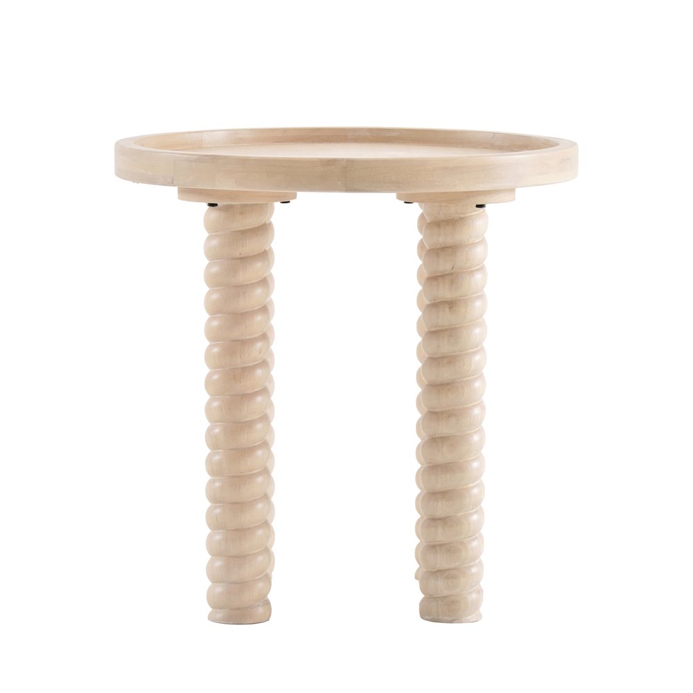 Crellin Accent Table - Weathered Sand. Picture 3