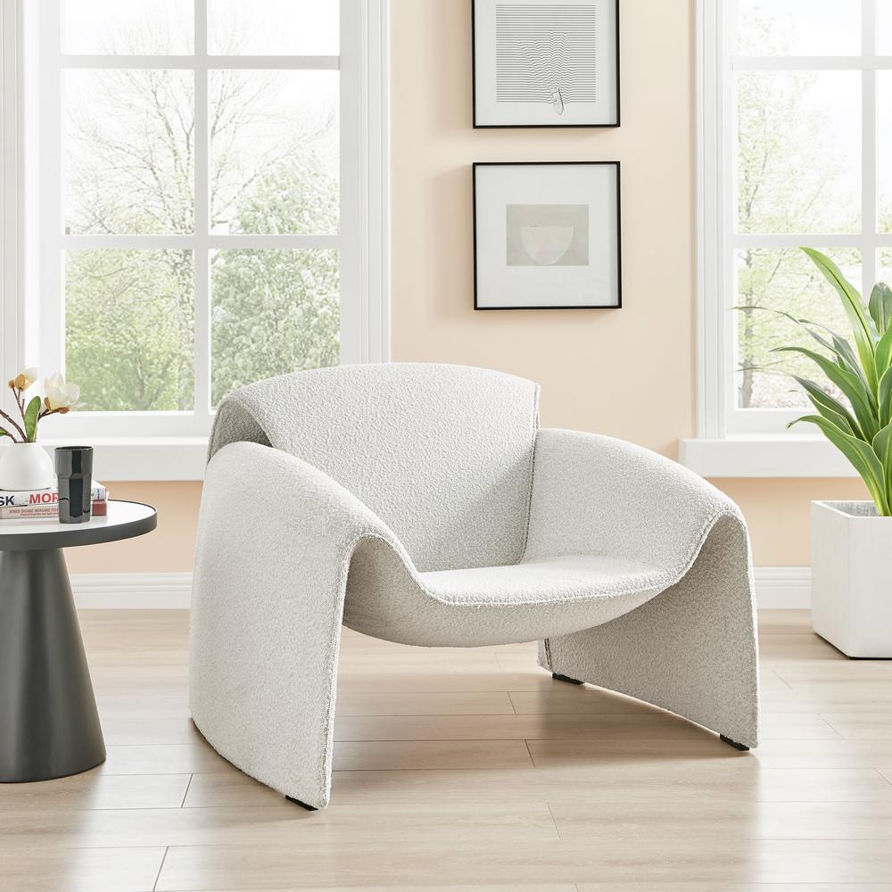 Hilda Fabric Accent Arm Chair. Picture 10