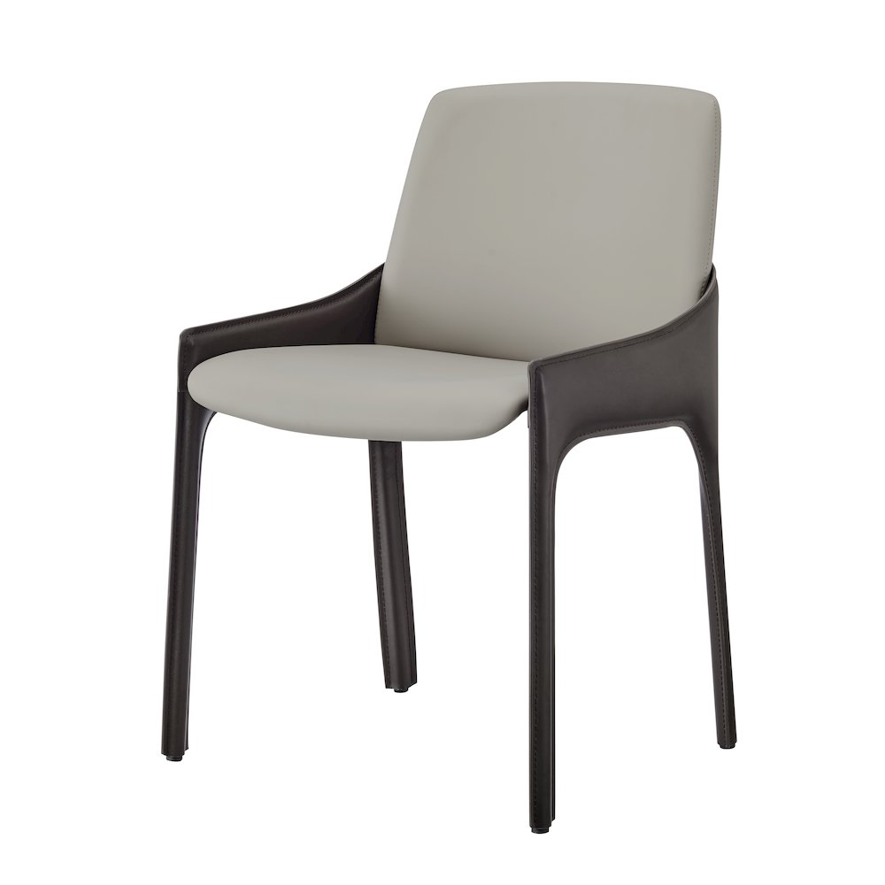 Stella Faux Leather Dining Side Chair, (Set of 2). Picture 1