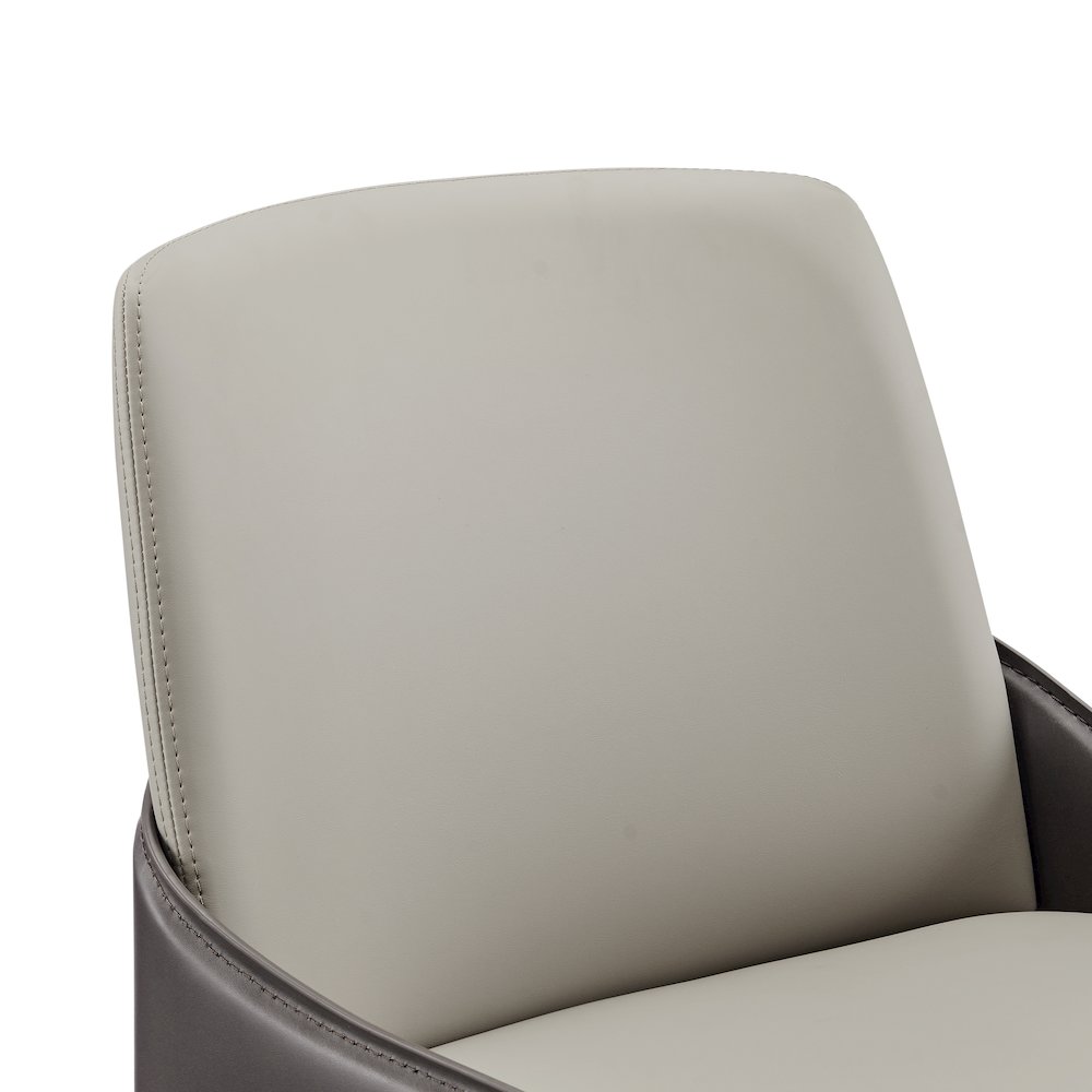 Stella Faux Leather Dining Side Chair, (Set of 2). Picture 7