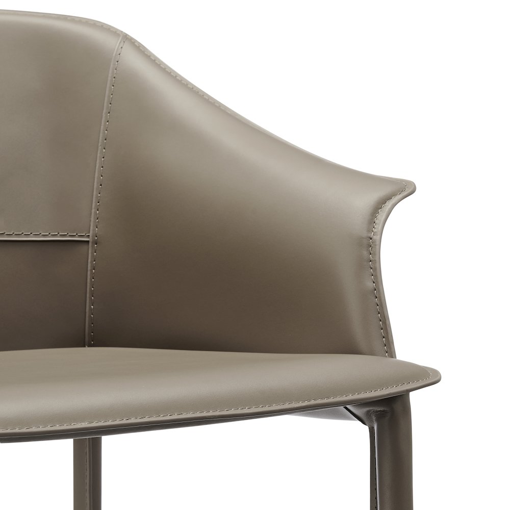 Callie Recycled Leather Counter Stool. Picture 8
