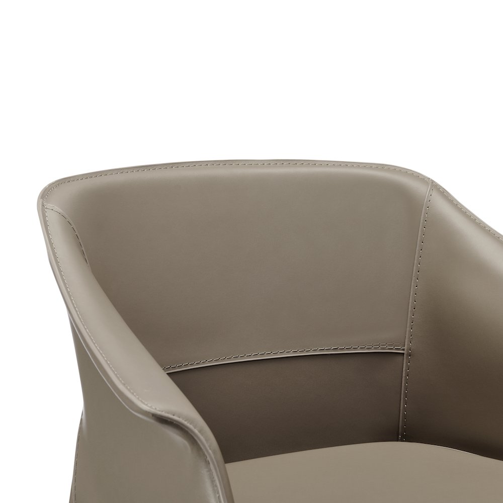 Callie Recycled Leather Counter Stool. Picture 7