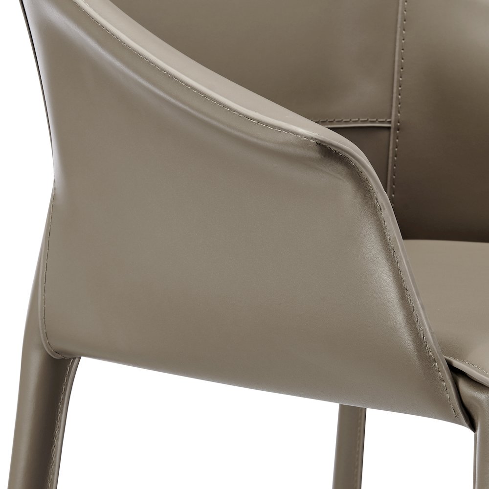 Callie Recycled Leather Counter Stool. Picture 9