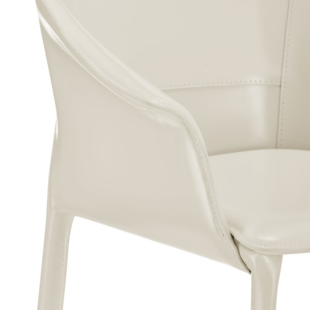 Callie Recycled Leather Counter Stool. Picture 9