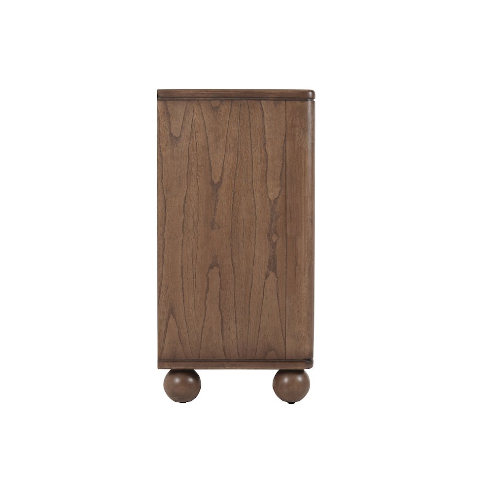 Harlyn 4-Door Buffet - Walnut. Picture 4