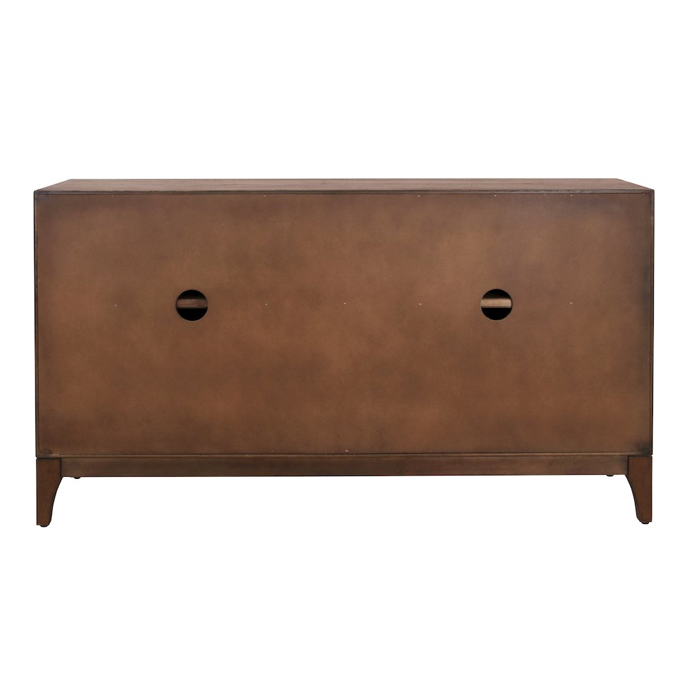Chantilly 4-Door Buffet - Walnut. Picture 5
