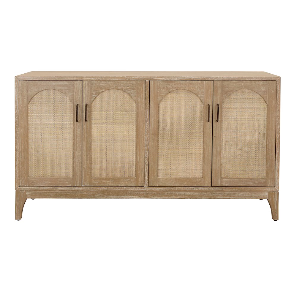 Chantilly 4-Door Buffet - Brushed Sand. Picture 3