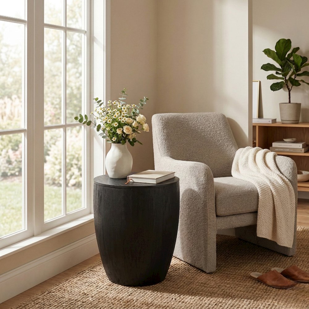 Sloane Accent Table - Black. Picture 9