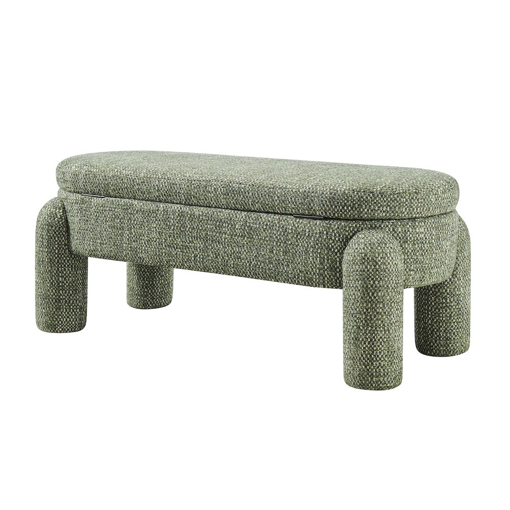 Bowden Bench - Salzburg Green Chenille. Picture 6