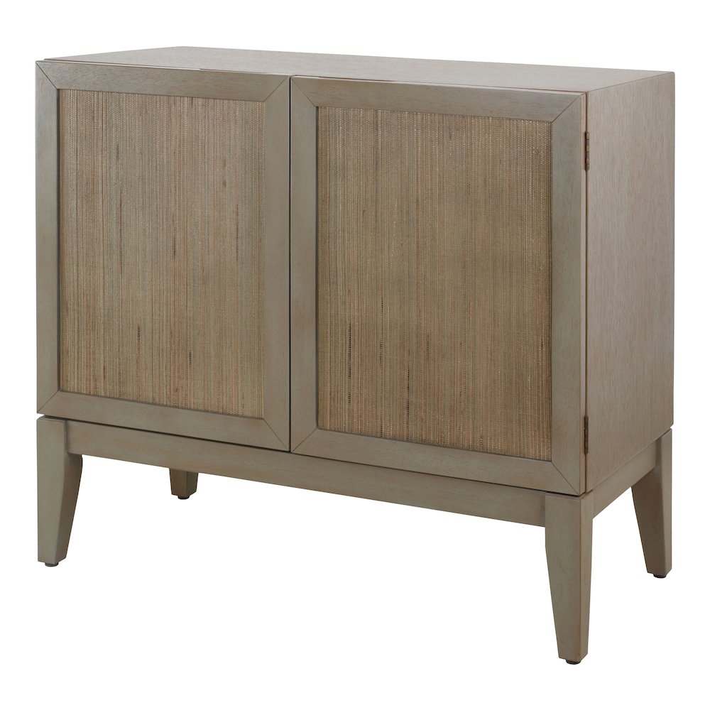 Deria 2-Door Cabinet - Sagewood. Picture 1