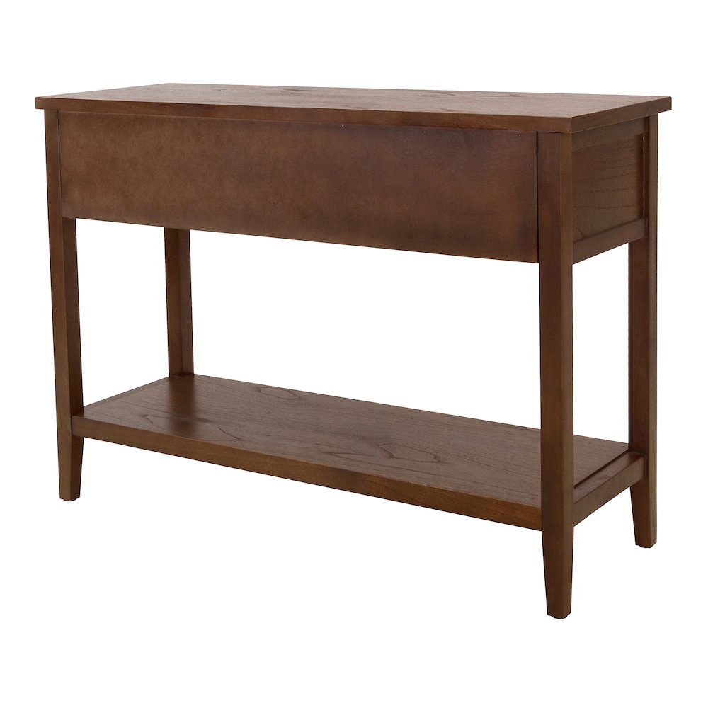 Wexford 3-Drawer Console Table - Walnut. Picture 6