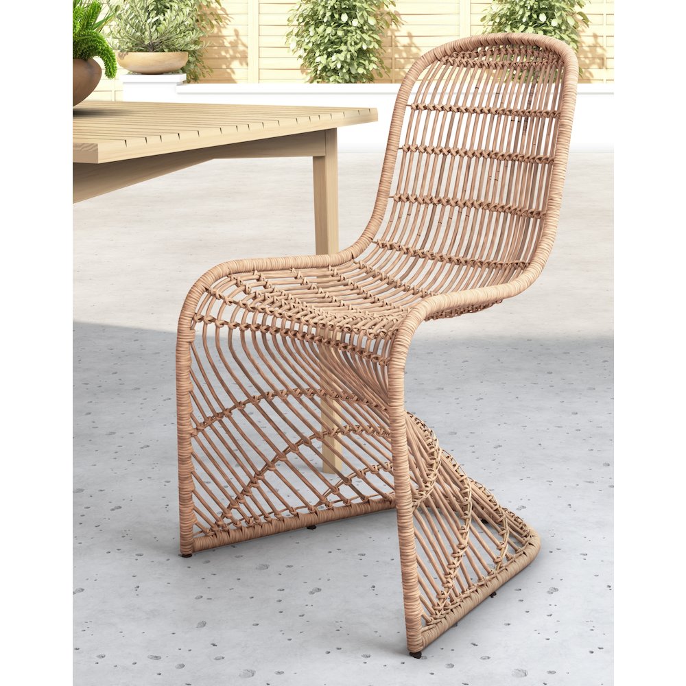 Groovy Rattan Chair, (Set of 2). Picture 8