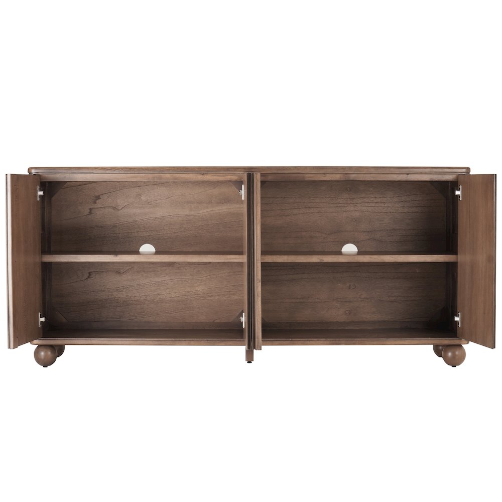 Harlyn 4-Door Buffet - Walnut. Picture 7