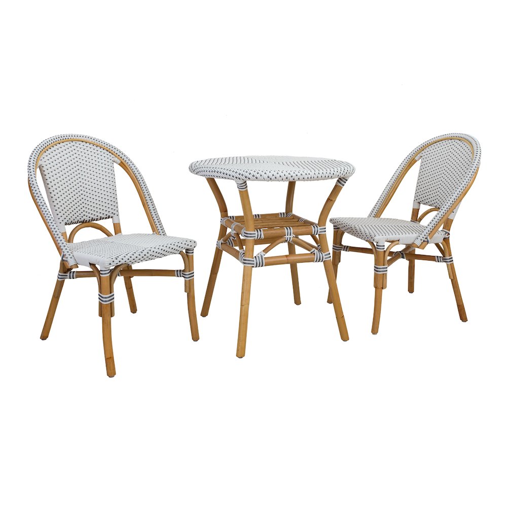 Avignon Paris Rattan Bistro Chair, (Set of 2). Picture 7