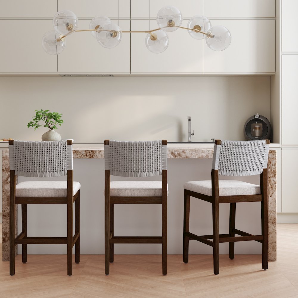 Pierre Rope Counter Stool. Picture 10