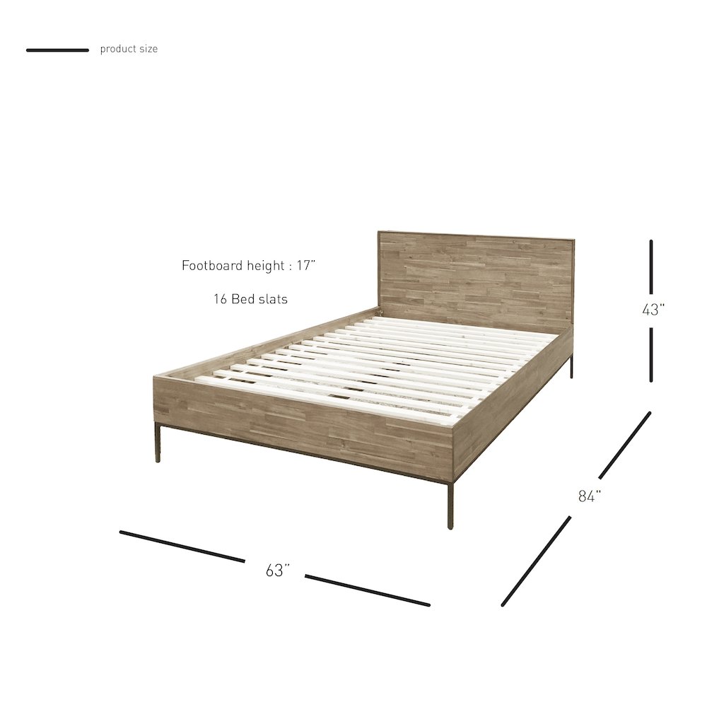 Hathaway Queen Bed Set. Picture 7