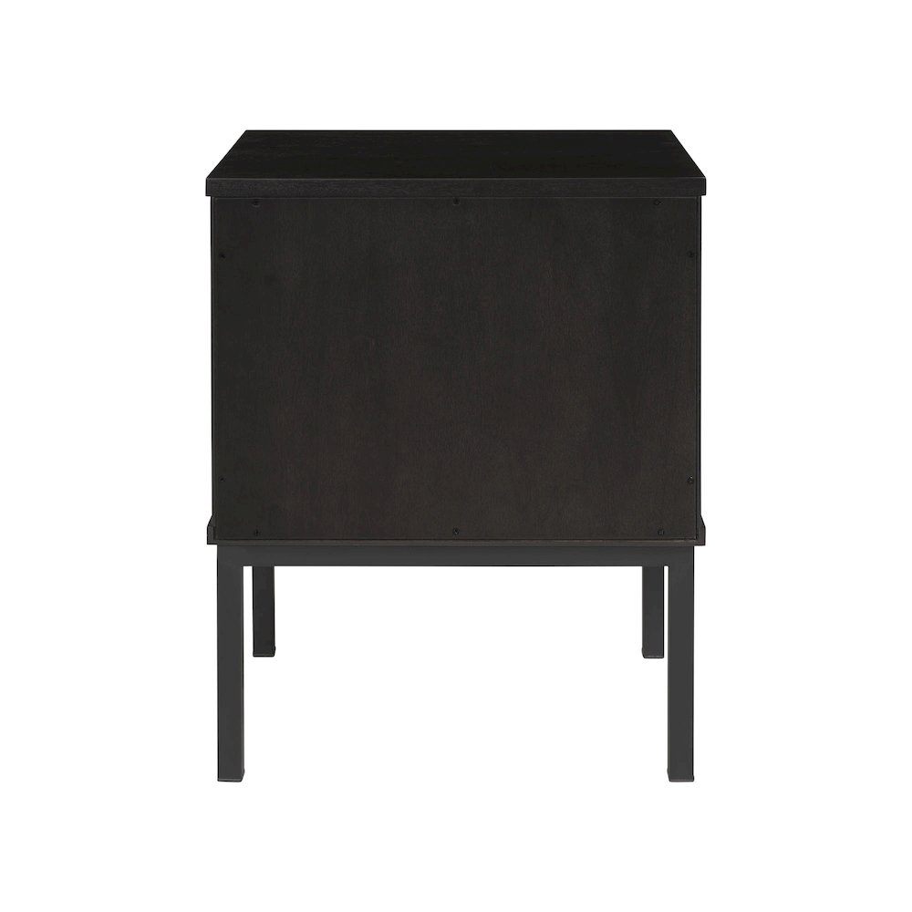 Caine Rattan Nightstand/Side Table. Picture 4