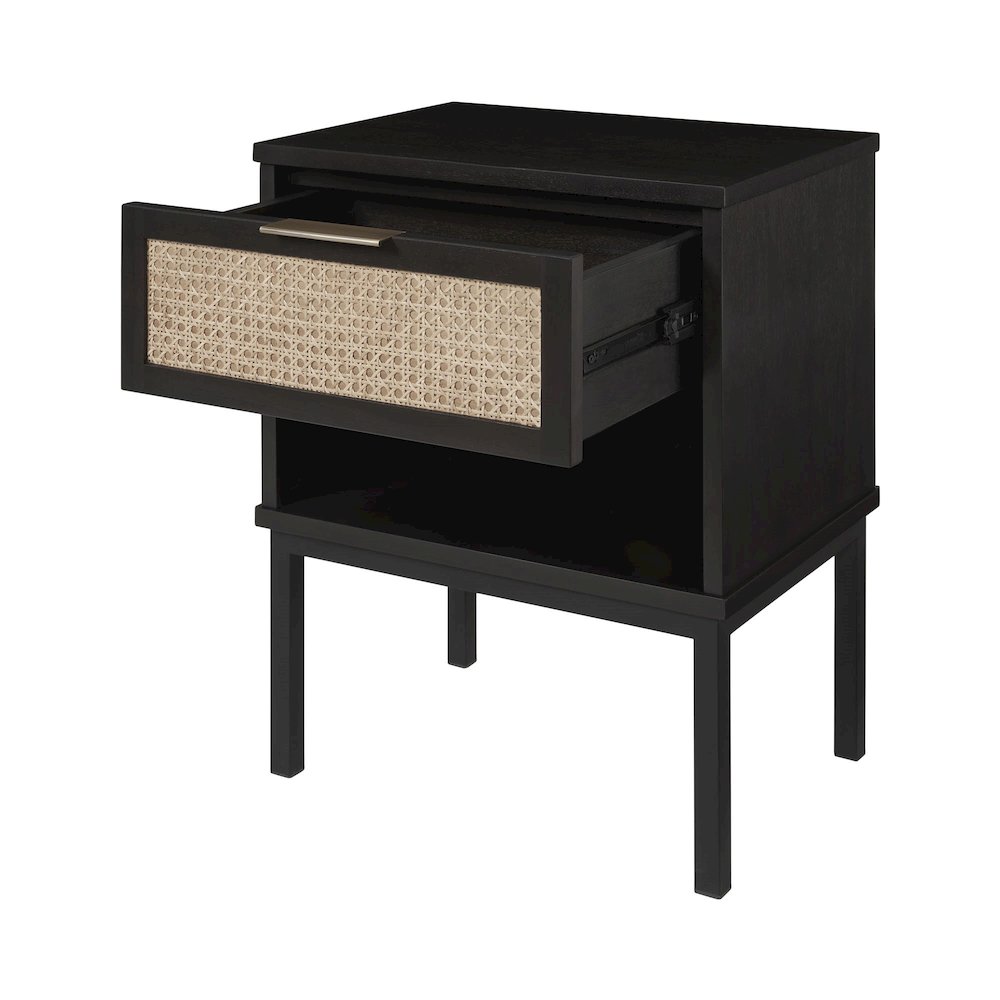 Caine Rattan Nightstand/Side Table. Picture 7