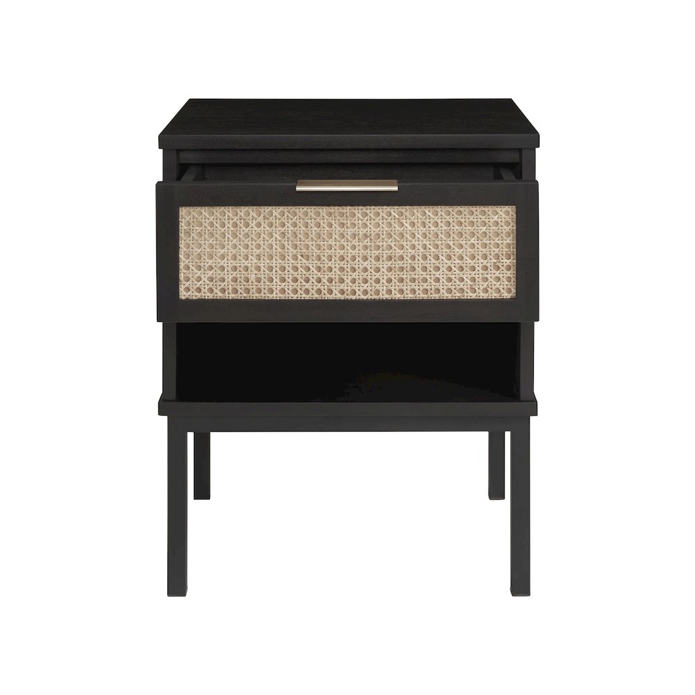 Caine Rattan Nightstand/Side Table. Picture 6