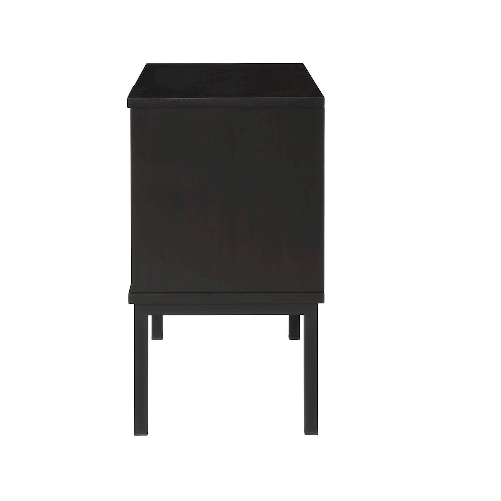 Caine Rattan Nightstand/Side Table. Picture 3