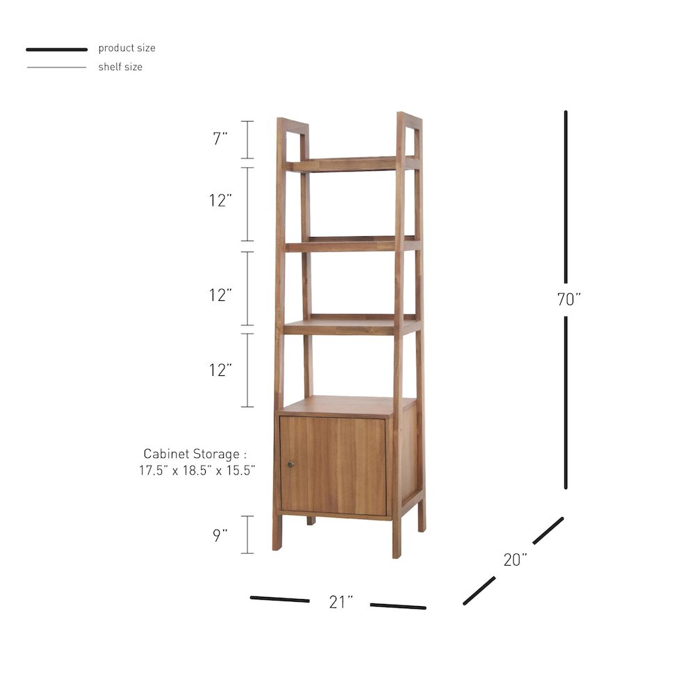 Henley Wall Bookcase. Picture 6