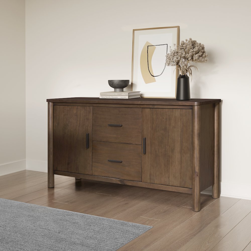 Bloomfield Sideboard 2 Drawers + 2 Doors. Picture 10