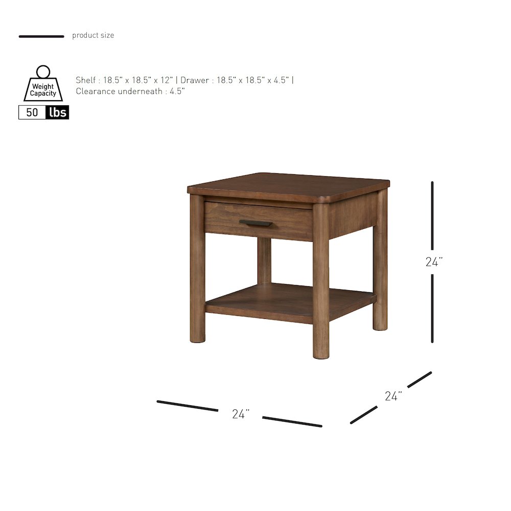 Bloomfield Nightstand/Side Table. Picture 12