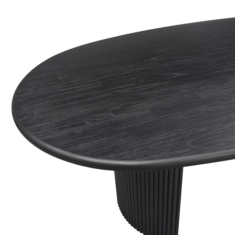 Aniston 93" Oval Dining Table. Picture 5